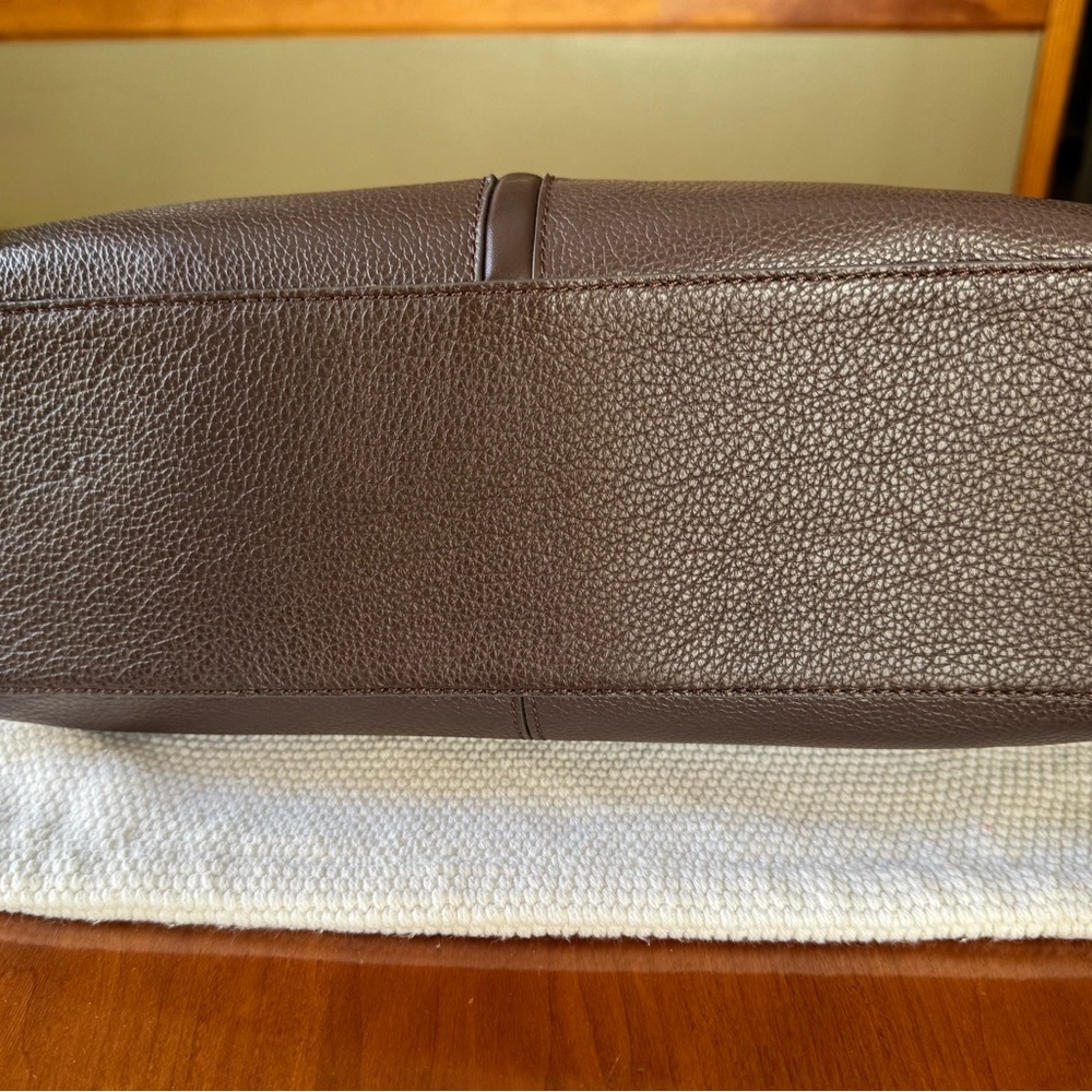 Brighton Wesley Leather tote in Cocoa Tobacco - Picture 8 of 16